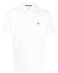 C.P. Company Logo Embroidered Polo Shirt