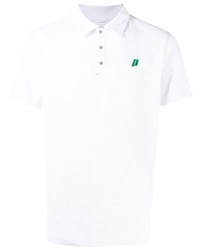 Reigning Champ Logo Embroidered Polo Shirt