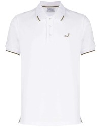 Jacob Cohen Logo Embroidered Short Sleeved Polo Shirt