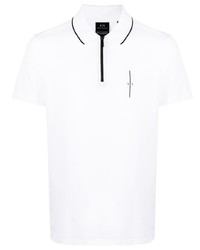 Armani Exchange Logo Motif Polo Shirt
