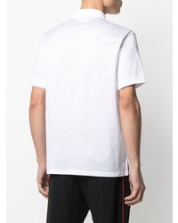 Alexander McQueen Logo Patch Cotton Polo Shirt