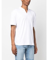 Calvin Klein Logo Patch Cotton Polo Shirt
