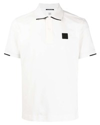 C.P. Company Logo Patch Cotton Polo Shirt