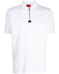 Hugo Logo Patch Cotton Polo Shirt