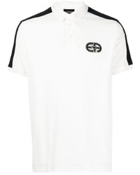 Emporio Armani Logo Patch Cotton Polo Shirt