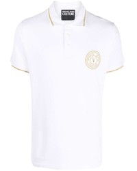 VERSACE JEANS COUTURE Logo Patch Polo Shirt
