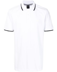 BOSS Logo Patch Short Sleeve Polo Shirt