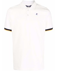 K-Way Logo Patch Short Sleeve Polo Shirt
