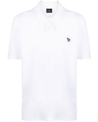Paul Smith Logo Patch Short Sleeve Polo Shirt