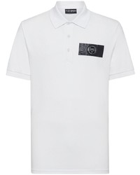 Plein Sport Logo Plaque Cotton Polo Shirt