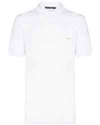 Dolce & Gabbana Logo Plaque Polo Shirt