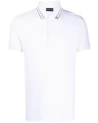 Emporio Armani Logo Print Collar Polo Shirt