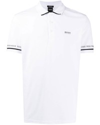BOSS Logo Print Hem Polo Shirt