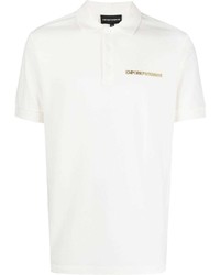 Emporio Armani Logo Print Polo Shirt
