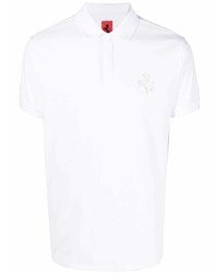 Ferrari Logo Print Polo Shirt