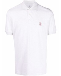 Brunello Cucinelli Logo Short Sleeve Polo Shirt