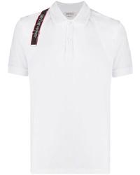 Alexander McQueen Logo Strap Polo Shirt
