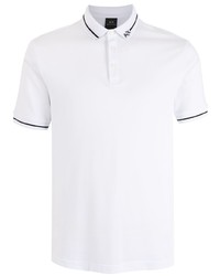 Armani Exchange Logo Stripe Polo Shirt
