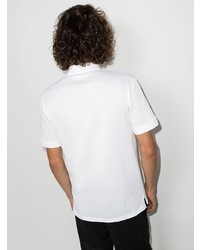 Alexander McQueen Logo Tape Short Sleeve Polo Shirt