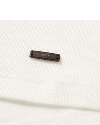 Burberry London Slim Fit Contrast Tipped Cotton Piqu Polo Shirt