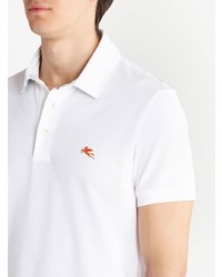 Etro Mbroidered Logo Detail Polo Shirt