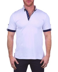 Maceoo Mozartsolidskull White Polo