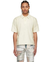 Who Decides War by MRDR BRVDO Off White Altar Polo