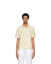 Jil Sanderand Off White Porcelain Sponge Polo