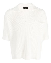 Roberto Collina Open Knit Cotton Polo Shirt