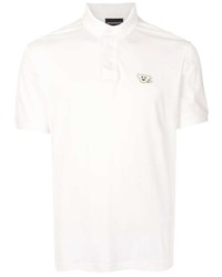Emporio Armani Patch Detail Short Sleeved Polo Shirt