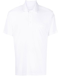 Officine Generale Patch Pocket Cotton Polo Shirt