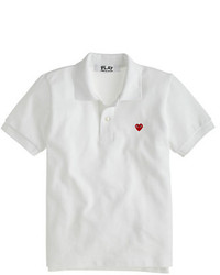 Comme des Garcons Play Red Heart Polo Shirt