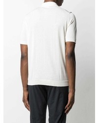 Drumohr Pointed Collar Cotton T Shirt