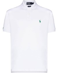 Polo Ralph Lauren Prl Rcycld Msh Earth Ss Polo Wht