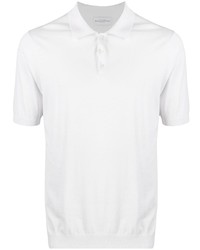 Ballantyne Ribbed Cuff Cotton Polo Shirt