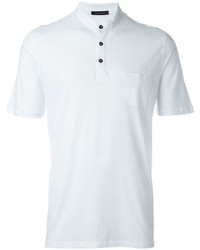 Roberto Collina Mandarin Neck Polo Shirt