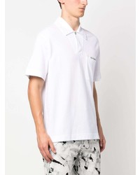 Palm Angels Sartorial Tape Cotton Polo Shirt