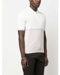 Eleventy Short Sleeve Cotton Polo Shirt