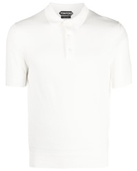 Tom Ford Short Sleeve Cotton Polo Shirt