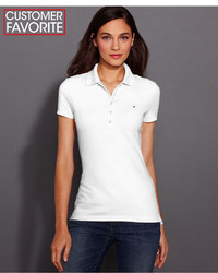 Tommy Hilfiger Short Sleeve Polo Top Only At Macys