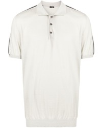 Kiton Short Sleeve Side Stripe Polo Shirt
