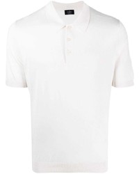 Barba Short Sleeve Silk Polo Shirt