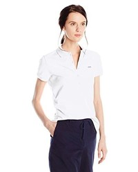 Lacoste Short Sleeve Stretch Pique Slim Fit Polo Shirt