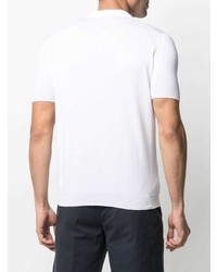 Tagliatore Short Sleeved Cotton Polo Shirt
