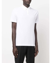 Zanone Short Sleeved Cotton Polo Shirt