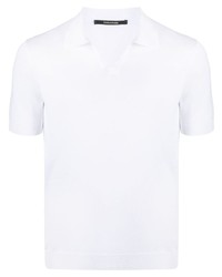 Tagliatore Short Sleeved Cotton Polo Shirt