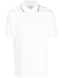 Brunello Cucinelli Short Sleeved Cotton Polo Shirt