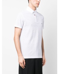 Tommy Hilfiger Signature Logo Cotton Polo Shirt