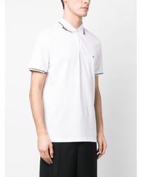 Tommy Hilfiger Signature Logo Cotton Polo Shirt