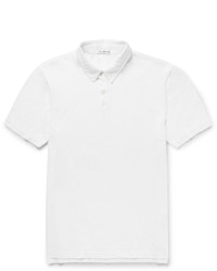 James Perse Slim Fit Cotton Jersey Polo Shirt
